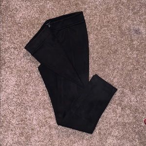 Faux suede leggings